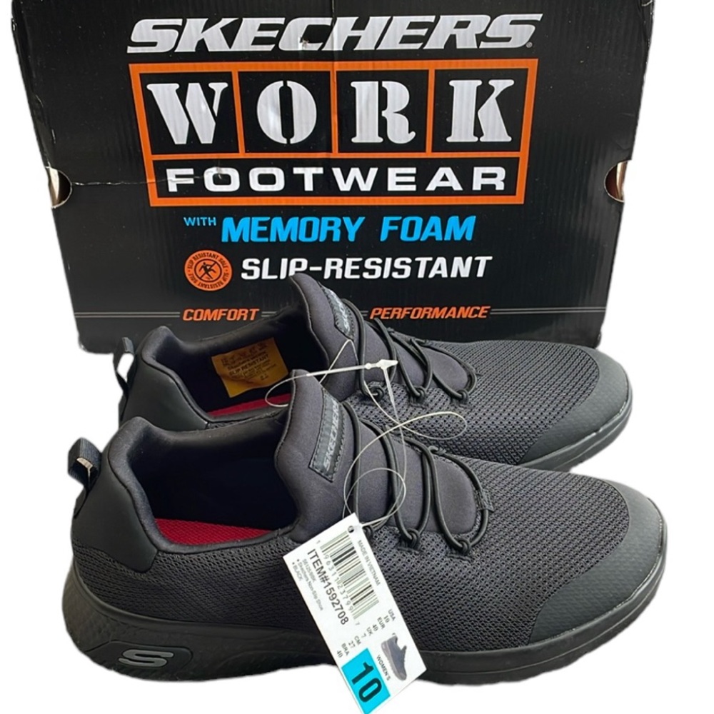 Skechers - Women’s Slip Resistant Workwear Sneakers